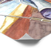 Fischerei auf Polruan Poster (Ecke)