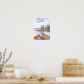 Fischerei auf Polruan Poster (Küche)