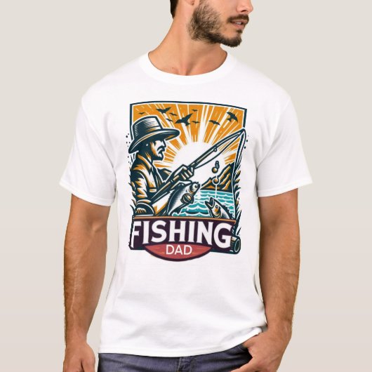 Fischerei auf Shirt (Vorderseite)