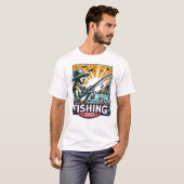 Fischerei auf Shirt (Vorne ganz)