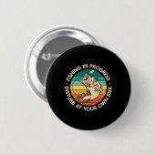 Fischerei auf Shirt in der Fischerei Button (Vorne & Hinten)