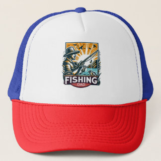 Fischerei auf Shirt Truckerkappe