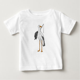 Fischerei auf Storchen Baby T-shirt
