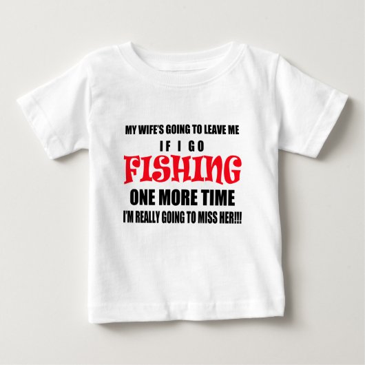 Fischerei Baby T-shirt (Vorderseite)