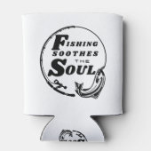 Fischerei Beruhigt das Soul Dosenkühler (Rückseite)