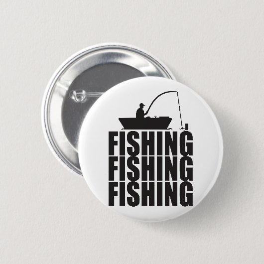 Fischerei Button (Vorne & Hinten)
