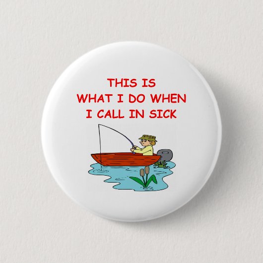 Fischerei Button (Vorderseite)