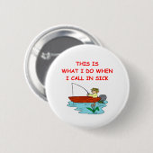 Fischerei Button (Vorne & Hinten)