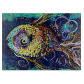 Fischerei Charcuterie/Zerspanplatte Schneidebrett (Vorderseite)