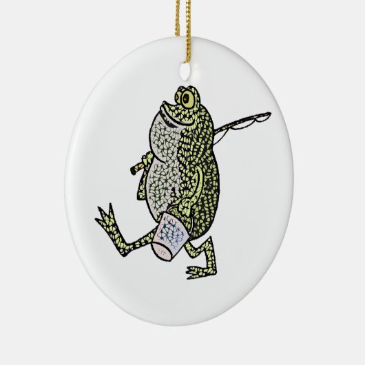 Fischerei der Liebe I! Keramikornament (Rechts)