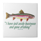 Fischerei des Zitats Fliese (Vorderseite)