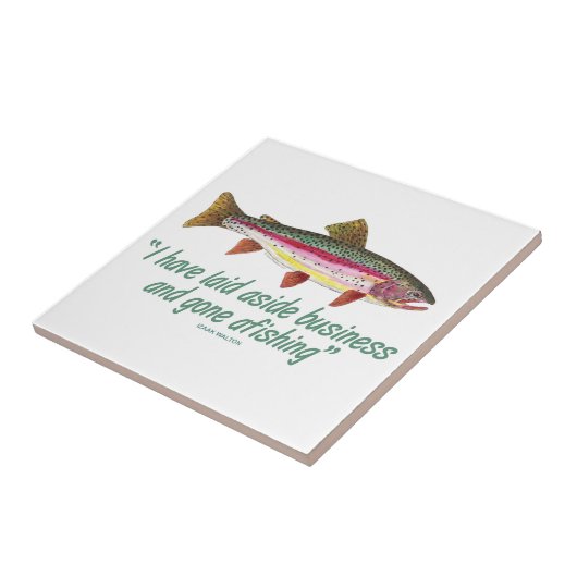 Fischerei des Zitats Fliese (Seite)