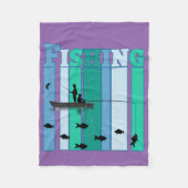 Fischerei | Die besten Fischgeschenke Fleecedecke (Vorderseite)