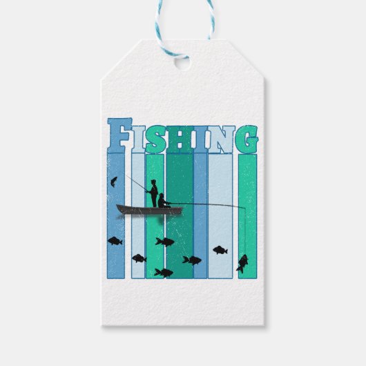 Fischerei | Die besten Fischgeschenke Geschenkanhänger (Vorderseite)