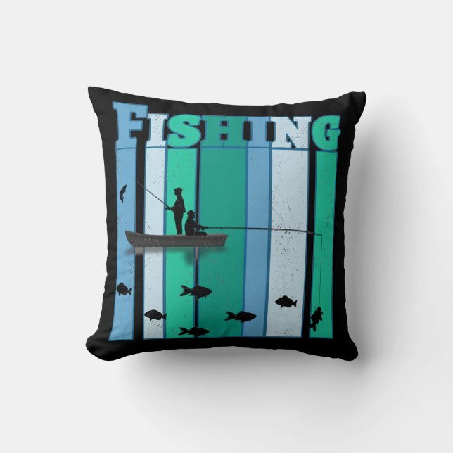 Fischerei | Die besten Fischgeschenke Kissen (Vorderseite)