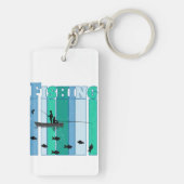 Fischerei | Die besten Fischgeschenke Schlüsselanhänger (Rückseite)