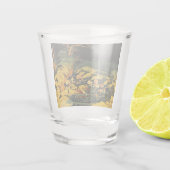 Fischerei durch Torchlight in der Provinz Kai Schnapsglas (Rückseite)