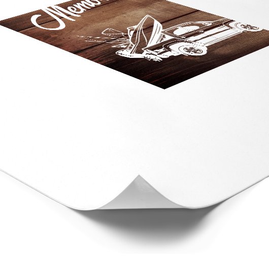 Fischerei Erinnerungen Vatertag Fischen Poster (Ecke)