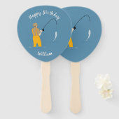 Fischerei Fächer (Vorne und Hinten)