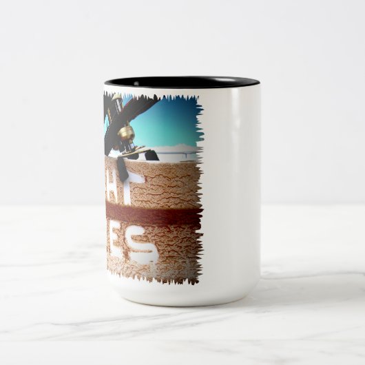 Fischerei feste Linien Angelrutenfischenspule Zweifarbige Tasse (Mittel)