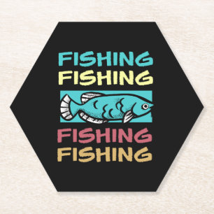Fischerei Fische Fische Meeres-Boot-Geschenk Untersetzer