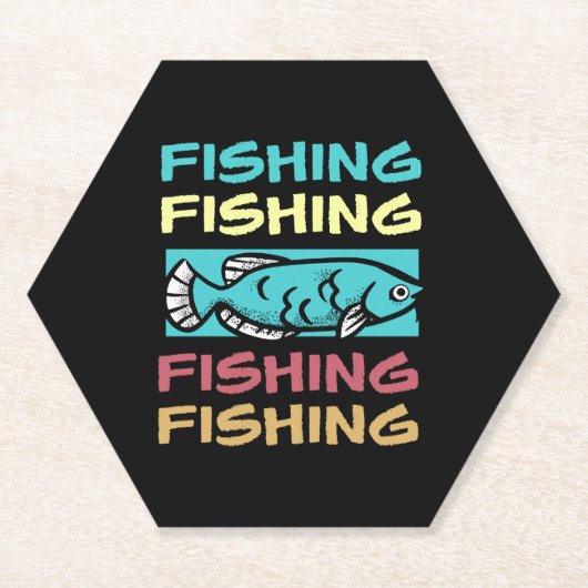 Fischerei Fische Fische Meeres-Boot-Geschenk Untersetzer (Vorderseite)