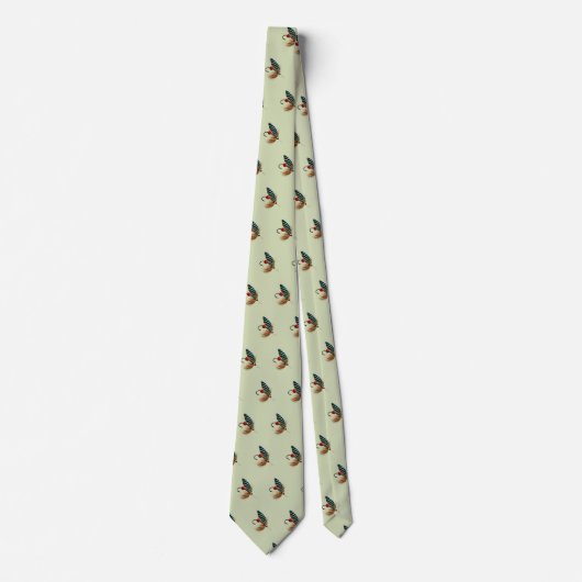 Fischerei Fische Süßwasser Fischer Neck Tie Krawatte (Vorderseite)