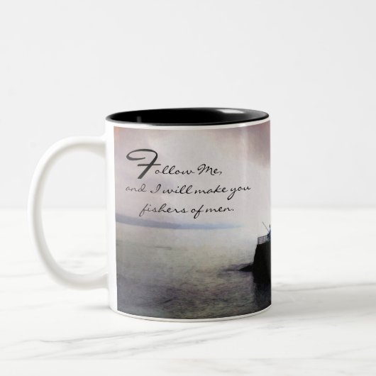 Fischerei/Fischer-inspirierend Sammlung Zweifarbige Tasse (Links)