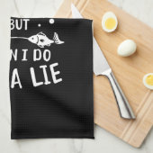 Fischerei - Fischerei Geschirrtuch (Viertel Falte)