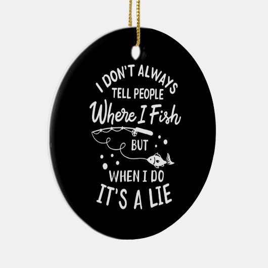 Fischerei - Fischerei Keramik Ornament (Rechts)