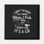 Fischerei - Fischerei Magnet (Vorne)