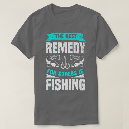 Fischerei Fisherman Fisher Fisch 236 T-Shirt (Design vorne)
