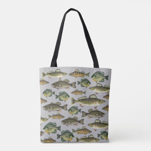Fischerei Fisherman Fisherwoman Nature Angler Tasche (Rückseite)
