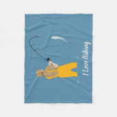 Fischerei Fleecedecke (Vorderseite)