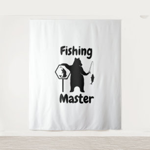 Fischerei, Funny Fishing, Bärenfischerei, Liebe de Wandteppich