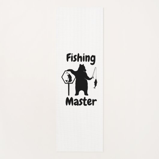 Fischerei, Funny Fishing, Bärenfischerei, Liebe de Yogamatte (Vorderseite)