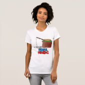 Fischerei Funny Fishing T-Shirt (Vorne ganz)