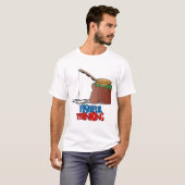 Fischerei Funny Fishing T-Shirt (Vorne ganz)