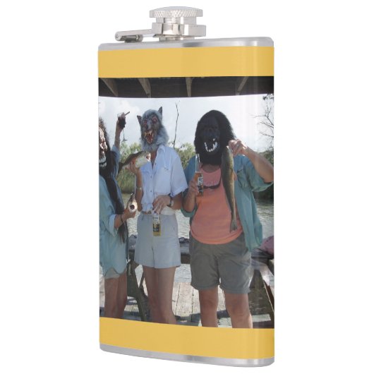 Fischerei für Rottöne Flachmann (Links)