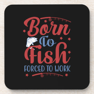 Fischerei Geboren Getränkeuntersetzer