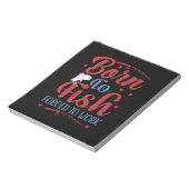 Fischerei Geboren Notizblock (Rotiert)