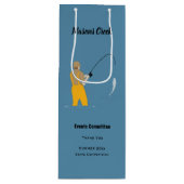 Fischerei Geschenktüte Für Weinflaschen (Vorderseite)