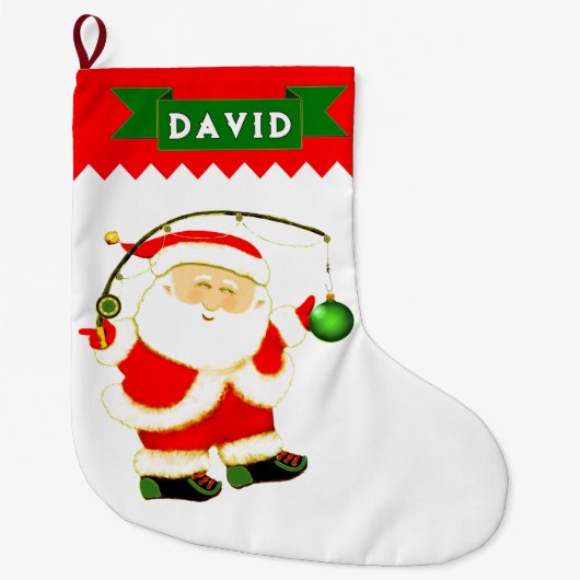 Fischerei Großer Weihnachtsstrumpf (Vorderseite)