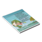 Fischerei - Großgedicht Notizblock (angewinkelt)