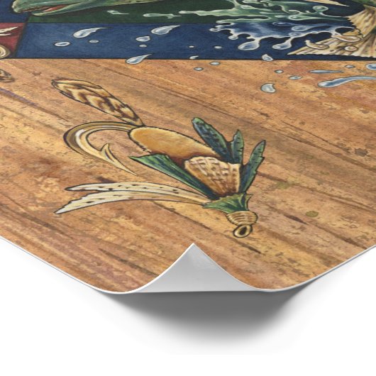 Fischerei - Ihr Retreat-Poster - SRF Poster (Ecke)