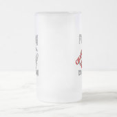 Fischerei im Ärmelkanal Mattglas Bierglas (Mittel)