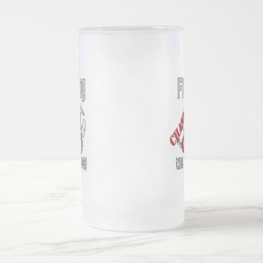 Fischerei im Ärmelkanal Mattglas Bierglas (Mittel)