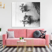 Fischerei im Canale Grande in der soochow-China Leinwanddruck (Insitu (Wohnzimmer))