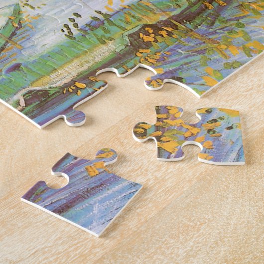 Fischerei im Frühjahr, Pont de Clichy Vincent van Puzzle (Seite)