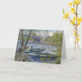 Fischerei im Frühjahr | Vincent van Gogh Karte (Gelbe Blume)